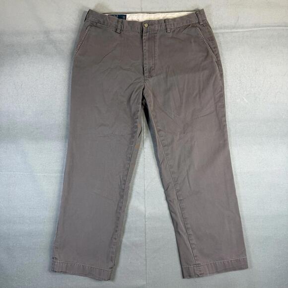 Ralph Lauren Other - Polo Ralph Lauren Chino Pants Mens 35x26* Gray Suffield Chino 100% Cotton